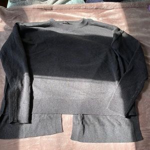 Athleta Open-Back Crew Sweater